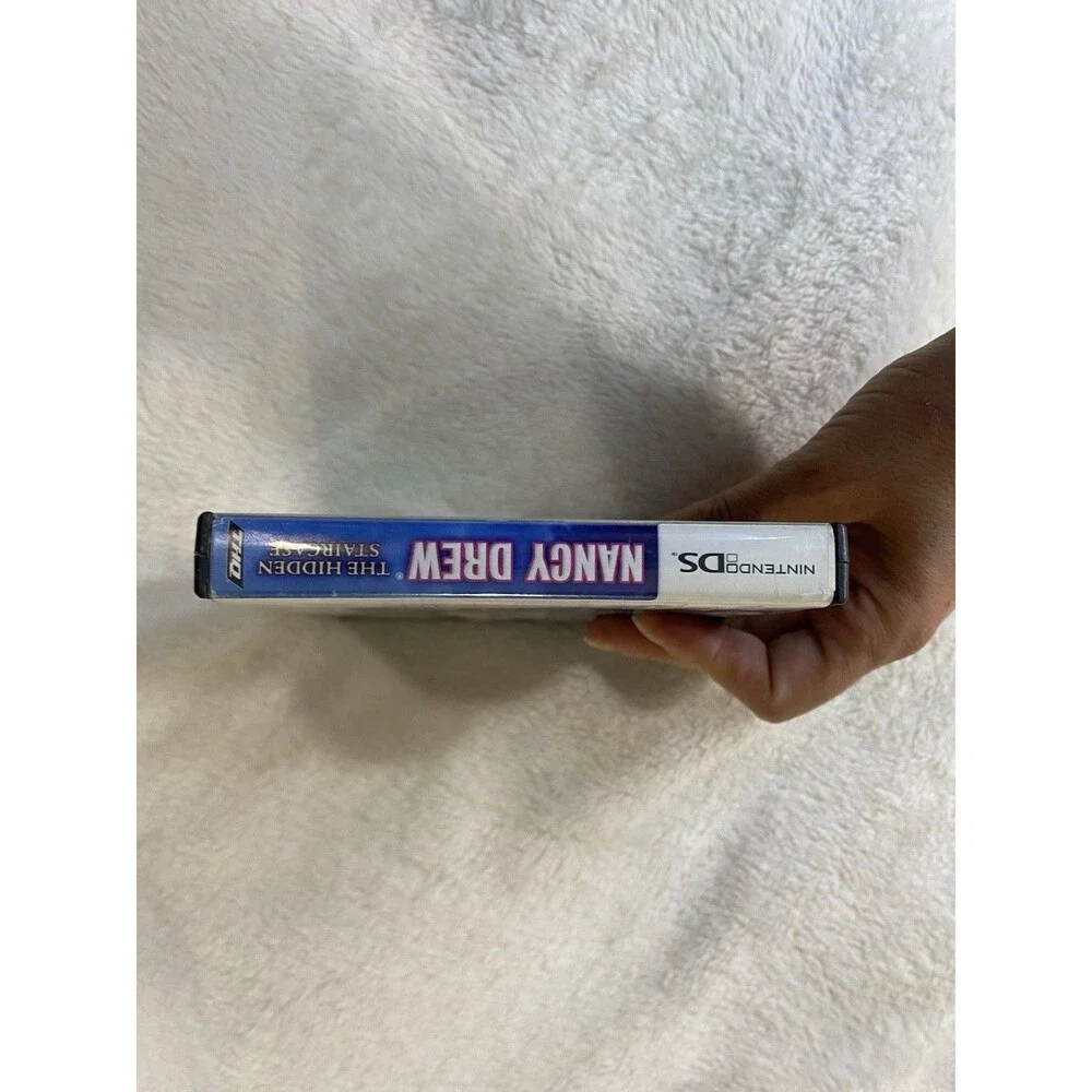 Nintendo DS Nancy Drew The Hidden Staircase THQ Mystery Adventure Game Nostalgia